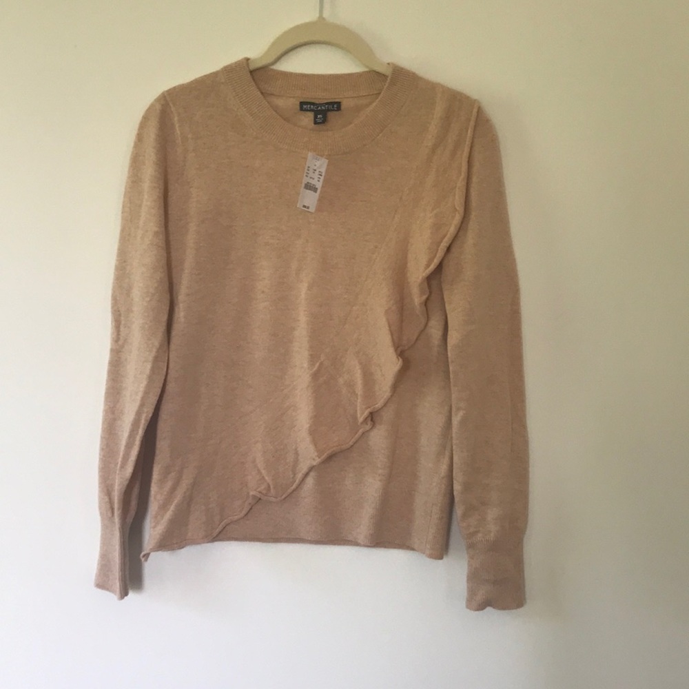 NWT Classic Jcrew sweater with a little flair!